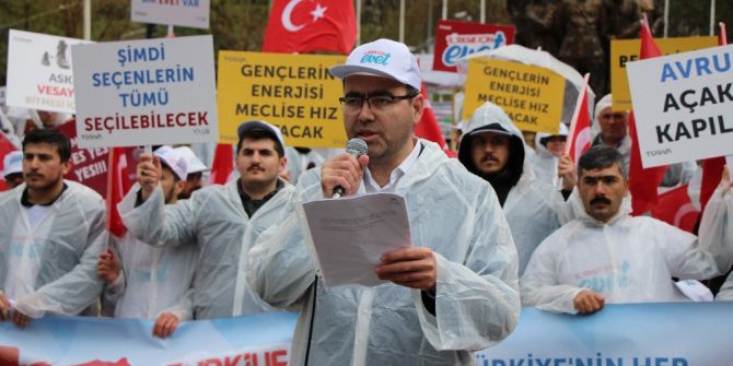 Tügva’dan Amasya’da ‘Evet Yürüyüşü’