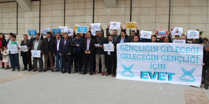 Batman’da ’Türkiye İçin Evet’ Yürüyüşü Düzenlendi