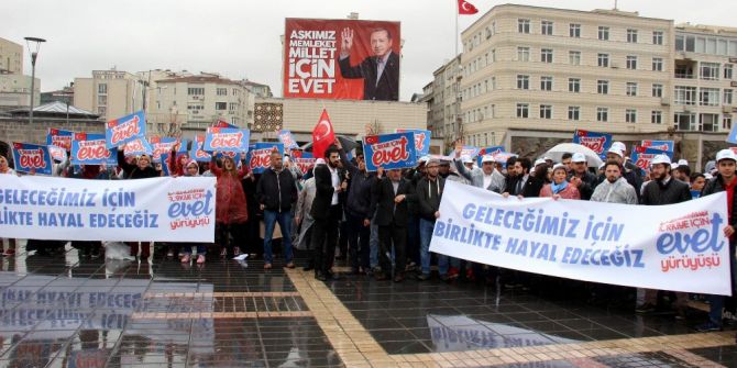Türgev’den ‘Evet’ Yürüyüşü