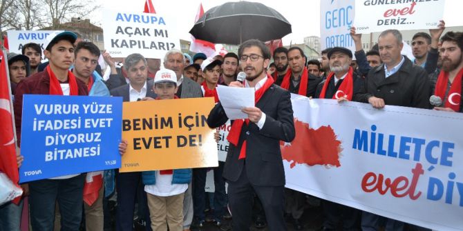 Tügva Niğde Temsilciliği’nden “Türkiye İçin Evet” Yürüyüşü