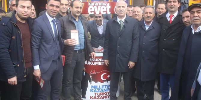 Ak Parti Milletvekili Cesim Gökçe’nin Taşlıçay Ziyareti