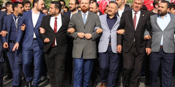 Bilal Erdoğan, Mersin’de Mehterle Yürüdü