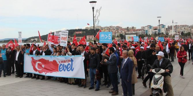 Tügva’dan ‘Türkiye İçin Evet Yürüyüşü’