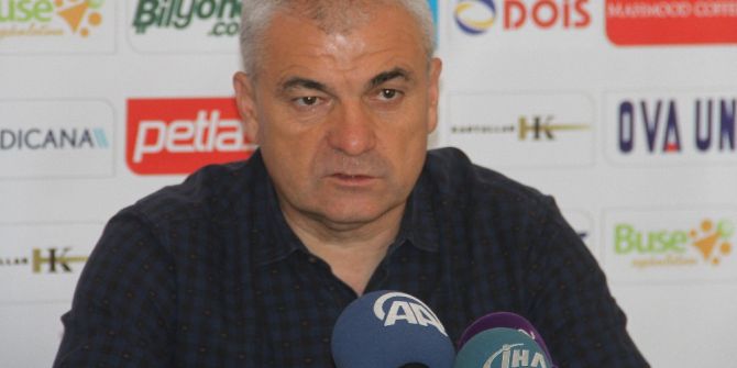 Rıza Çalımbay: “Hedef Galibiyetti Ama Olmadı”