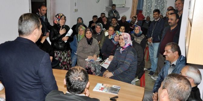 Başkan Uysal, Kepez Ve Bağlık’ta Referandum Çalışması Yaptı