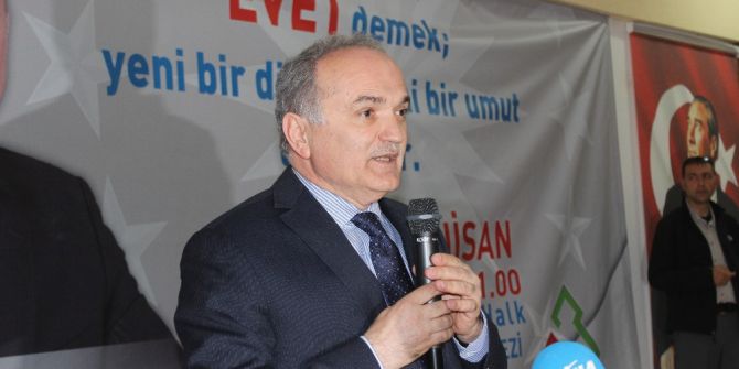 Bakan Özlü: “Biz Sorunları Çözen Partiyiz”