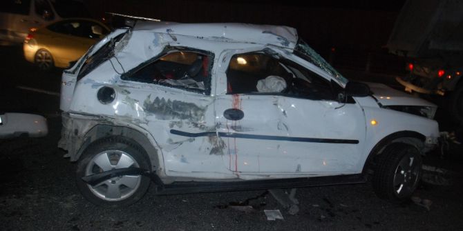 Eyüp’te Trafik Kazası : 2’si Ağır 5 Yaralı