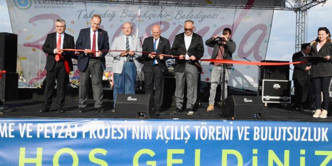 Yenilenen Süleymanpaşa Sahili Halkın Hizmetine Sunuldu