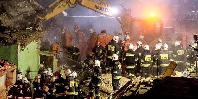 Polonya’da Bina Çöktü: 6 Ölü