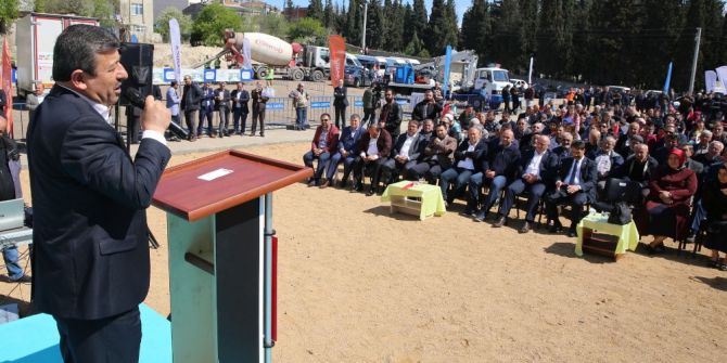 Bağlarbaşı Mahalle Konağının Temeli Atıldı