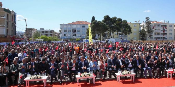 Buca Çarşı’nın Temeli Coşkulu Törenle Atıldı