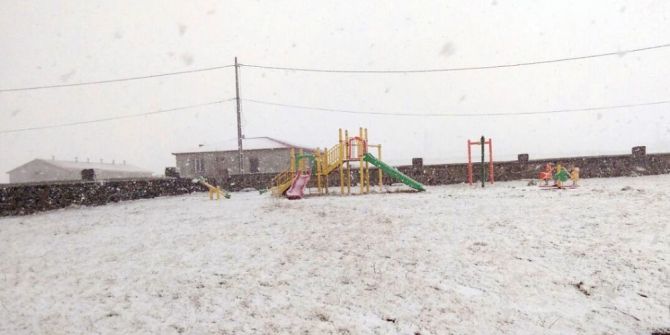 Ardahan Beyaza Büründü