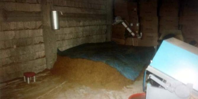 Tütün Hırsızları Suçüstü Yakalandı