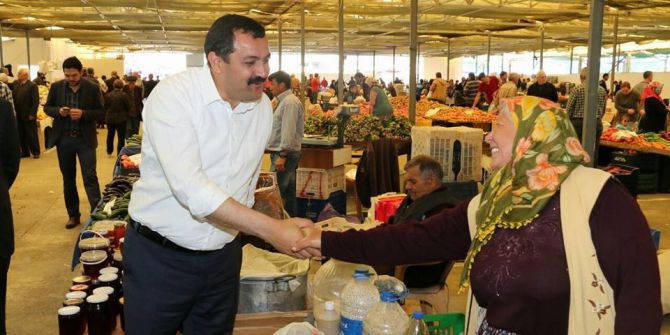 Sümer, Gazipaşa’da Referandum Çalışması Yaptı