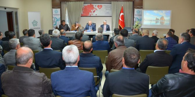 Süleymanpaşa Belediyesinden Mahalle Muhtarları İle Toplantı