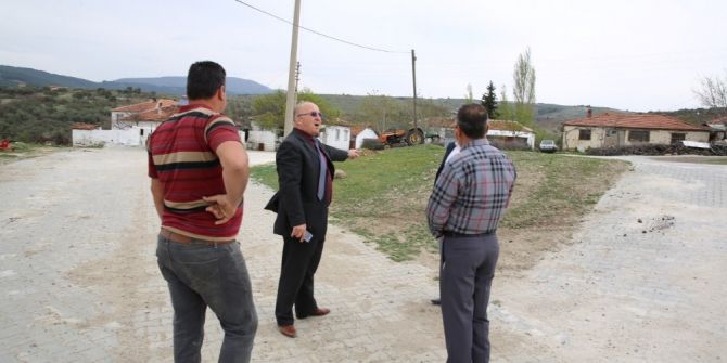 Alacalar’a 27 Bin Metrekarelik Parke Taşı