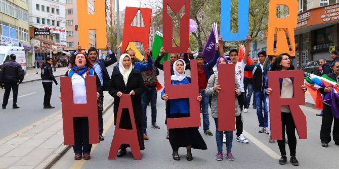 Hdp’nin Ankara’daki “Hayır” Mitinginde Yoğun Güvenlik Önlemi
