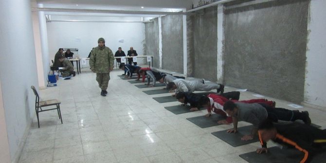 Güvenlik Korucusu Olmak İçin Ter Döktüler