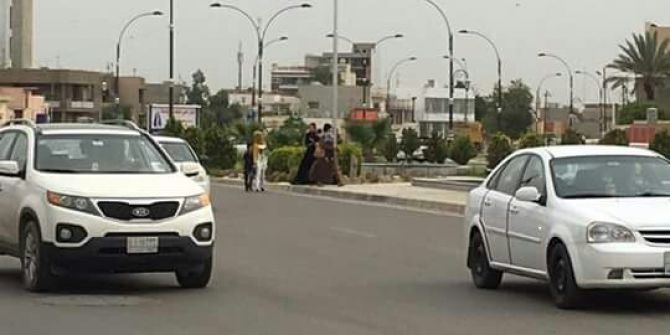 Türkmenler Kerkük’e Dev Bayrak Dikti