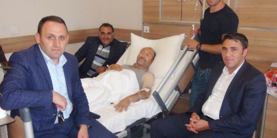 İha Kars Temsilcisi Çapanoğlu’na Geçmiş Olsun Ziyareti