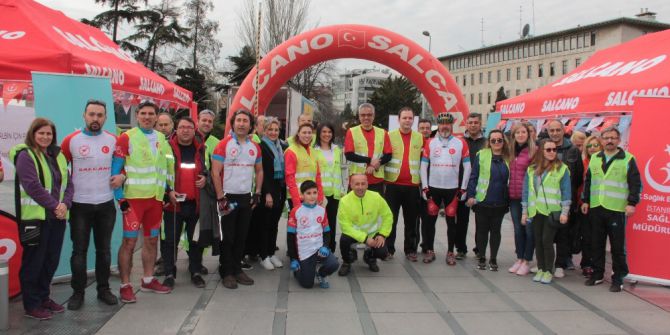 Kalp Sağlığına Dikkat Çekmek İçin Pedal Çevirdiler