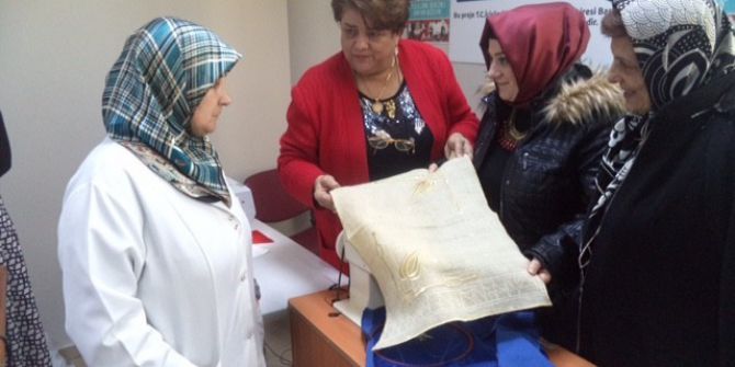 Ak Parti Kadın Kolları Yönetiminden Er Kadın’a Ziyaret