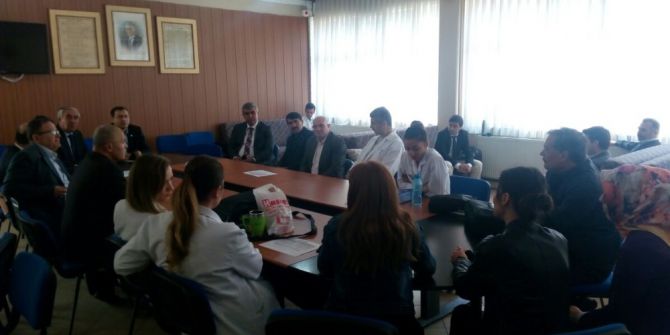 Eğitim-bir-sen Eğitim Çalışanlarıyla Buluştu