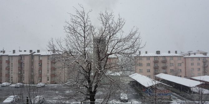 Bitlis’e Kar Yağışı