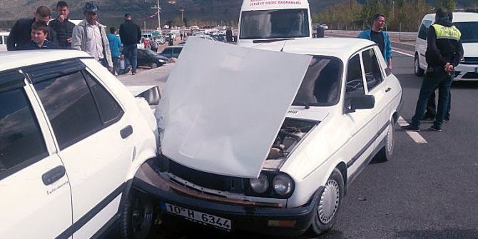 Havran’da Trafik Kazası: 3 Yaralı