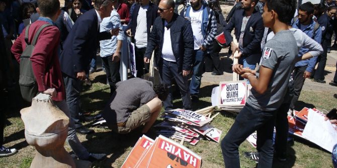 Antalya’da ’Hayır’ Mitingi