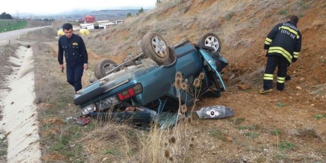 Kastamonu’da İki Otomobil Çarpıştı: 3 Yaralı