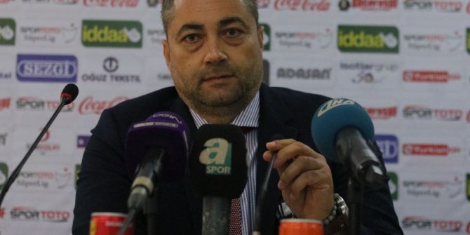 Adanaspor Teknik Direktörü Levent Şahin İstifa Etti