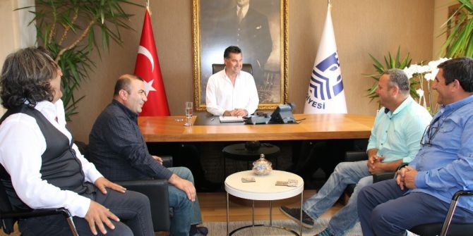 Bodrum Alevi Bektaşi Kültür Derneği’nden Başkan Kocadon’a Ziyaret