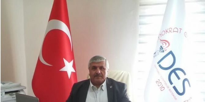 Des Genel Başkan Yardımcısı Mehmet Zülfikar Kotanlı: