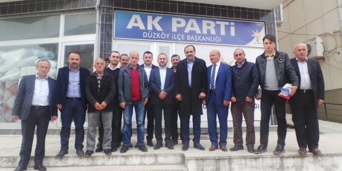 Milletvekili Balta, Ortahisar Ve Düzköy İlçelerinde Referandum Çalışmalarını Sürdürdü