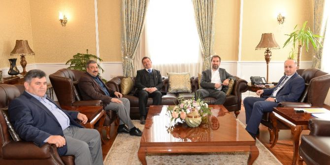 Başbakan Başdanışmanı Şen’den Vali Azizoğlu’na Ziyaret