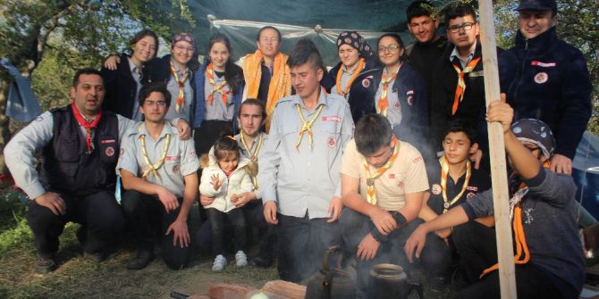 Aydınlı İzciler Çanakkale İçin Kampa Girdi