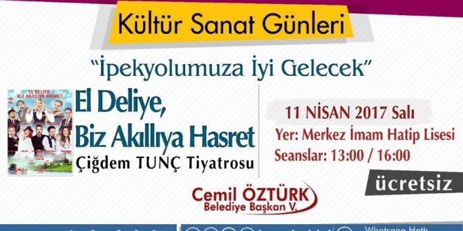 İpekyolu’nda ‘Kültür Sanat’ Günleri