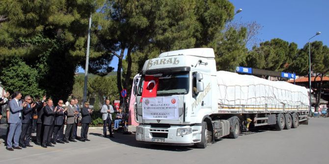 Suriyeli Türkmen Öğrencilere Muğla’dan Kırtasiye Yardımı