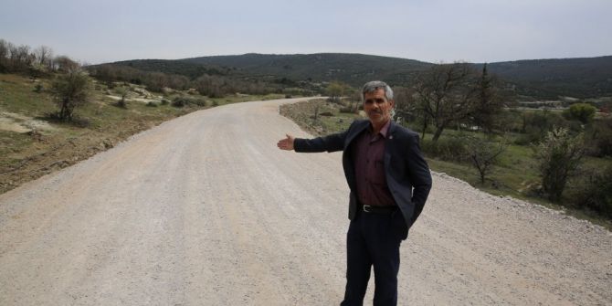 11 Mahalleyi Bağlayacak Yolda Temel Çalışması Başladı