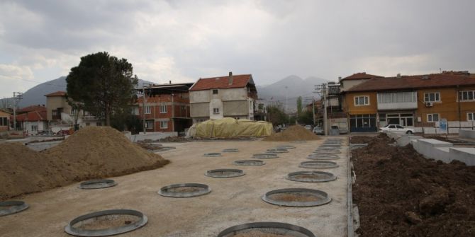 Soma’da Meydan Projesi Devam Ediyor