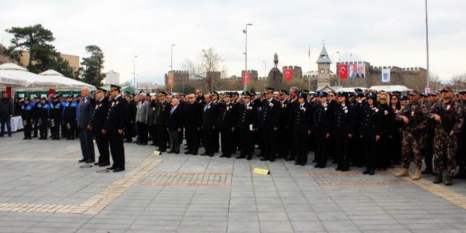 Polis Teşkilatı’nın Kuruluşunun 172. Yılı Kayseri’de Kutlandı