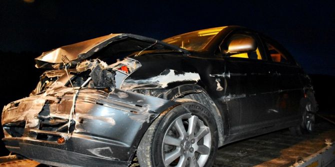 Tosya’da Trafik Kazası: 1 Yaralı