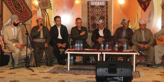 Şemdinli’de Dengbejler Gecesi