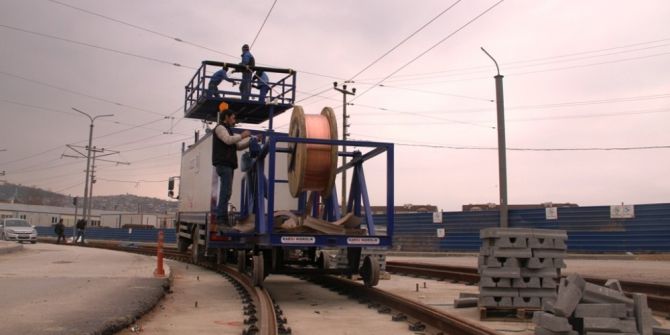 Tramvay Tel Montajında Sona Doğru