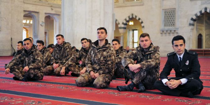 Kocatepe Camii’nde Şehit Polisler İçin Mevlit Okutuldu