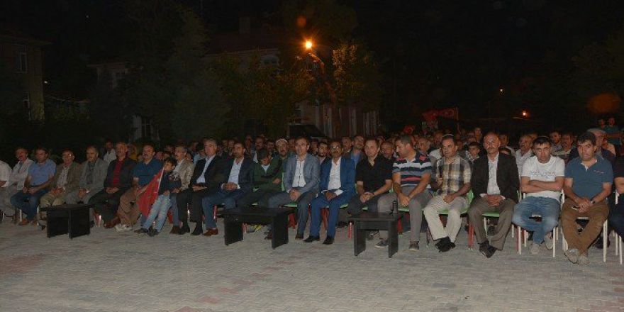 Çatak’ta Demokrasi Nöbeti Devam Ediyor