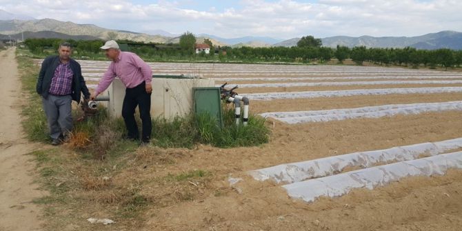 Küçükmenderes’te Sulama Suyu Sıkıntısı