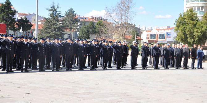 Bozüyük’te Türk Polis Teşkilatının 172. Kuruluş Yıl Dönümü Töreni