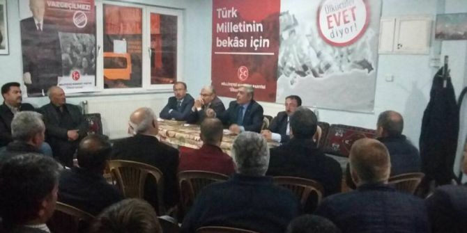 Mhp Melikgazi ’Evet’ Kampanyasını Sürdürüyor